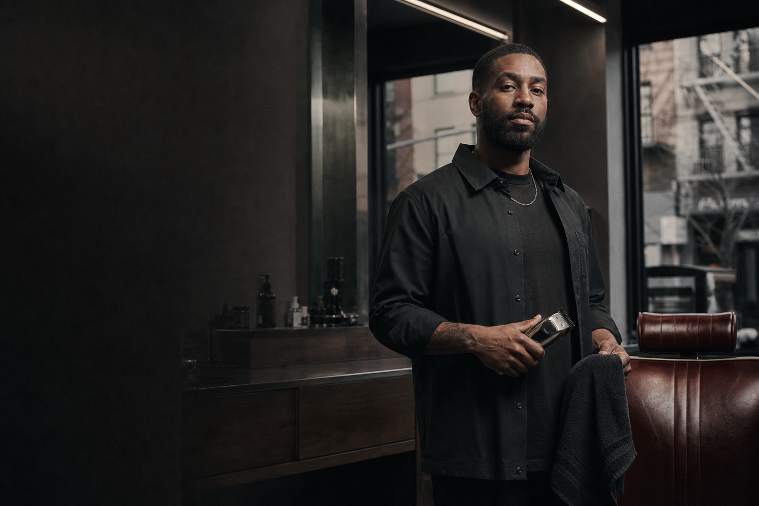 Master barber at Rivington Barber Co.